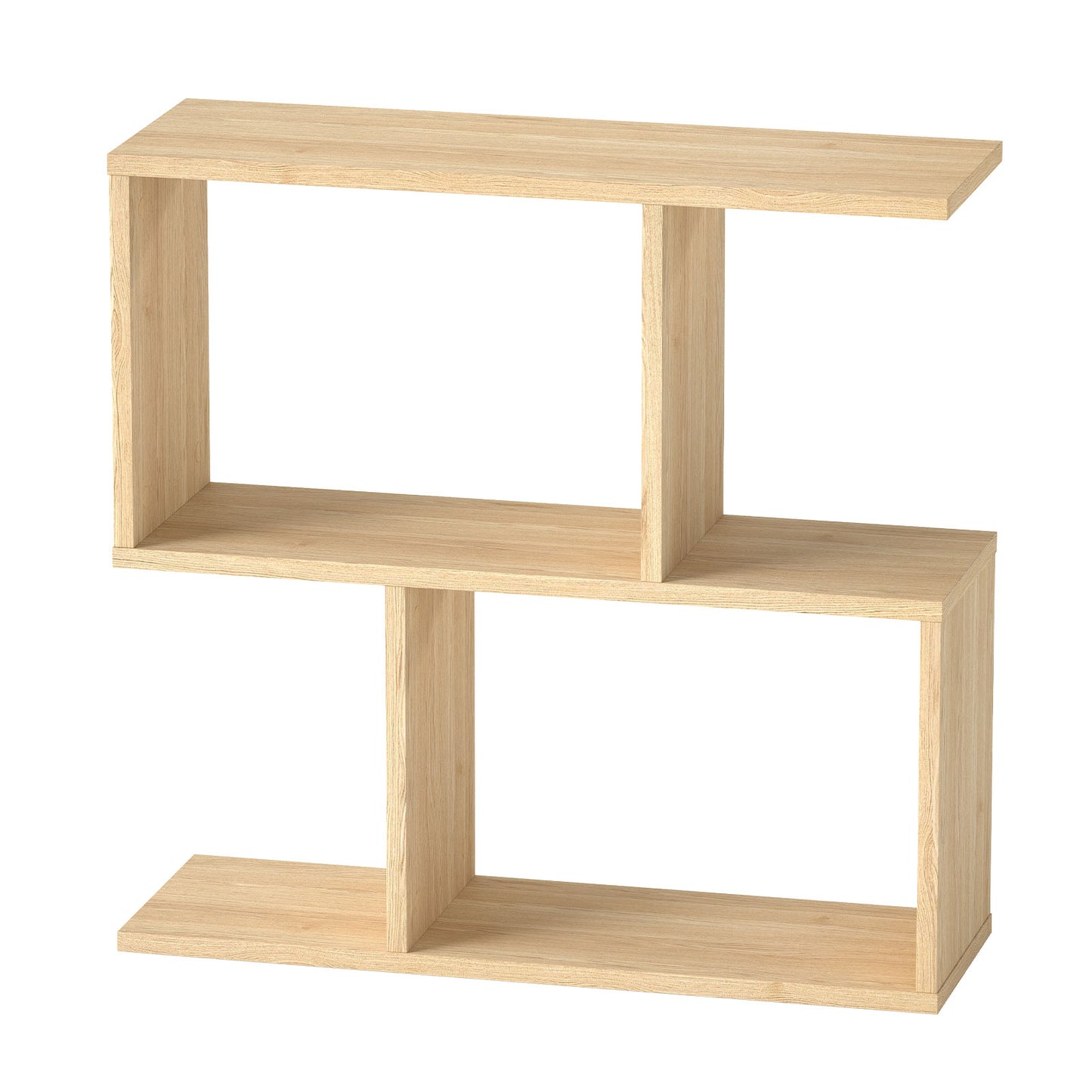 Levede Wood Side Table Narrow Sofa End Table for Living Room Storage Furniture