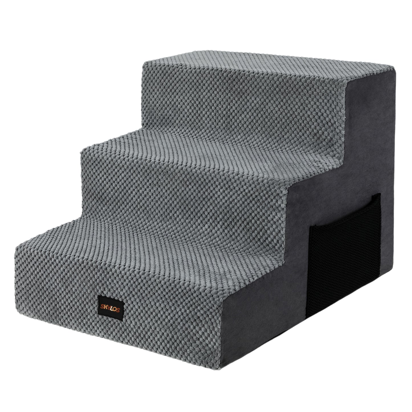 Skylos Dog Ramp Anti-Slip Washable Cover Pet Stairs Ladder Foam for Sofa Bed