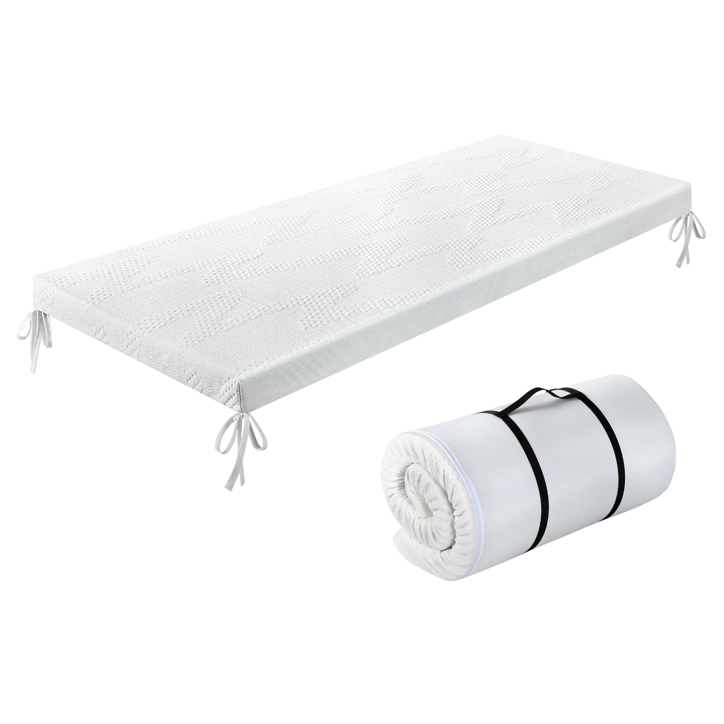 Lavio Camping Mattress Topper High Density Foam Car Floor Roll Bed Mat Portable