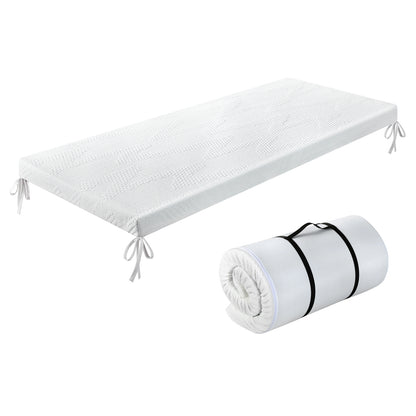 Lavio Camping Mattress Topper High Density Foam Car Floor Roll Bed Mat Portable