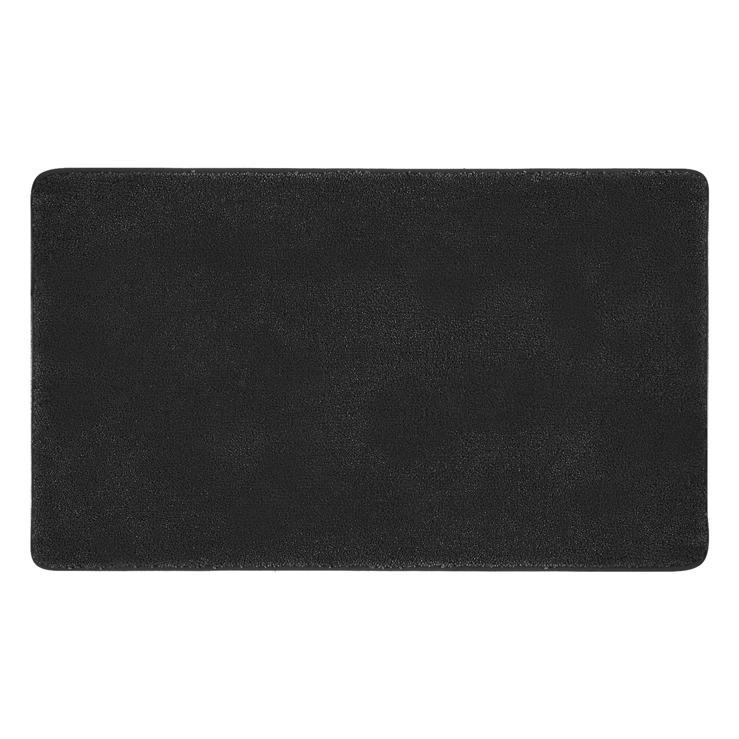 Marlow Non Slip Door Mat Indoor Entrance Rug Dirt Trapper Washable 60x90cm Black