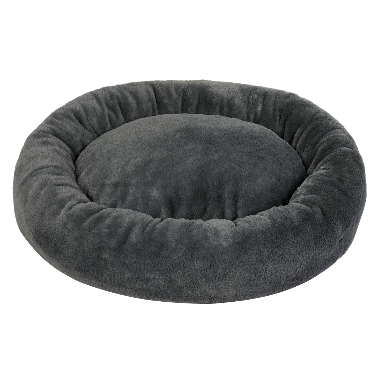 Skylos Washable Donut Dog Bed Large Small  Pet Calming Beds Anti Anxiety Plush