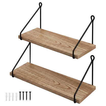 Levede Floating Shelves Wall Mounted Storage Collection Rustic Home Decor Shelf
