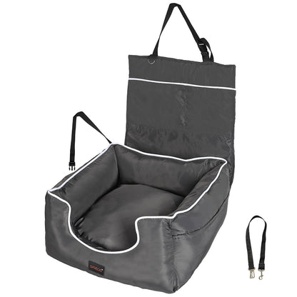 Skylos Pet Car Seat Dog Booster Mat Portable Large Travel Bed Removable Washable
