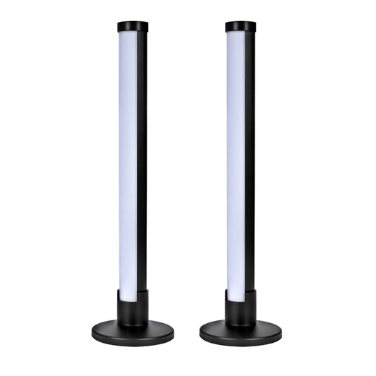 Emitto 2x Smart RGB LED Light Bars Game Ambient Lamps Color Changing Music Timer