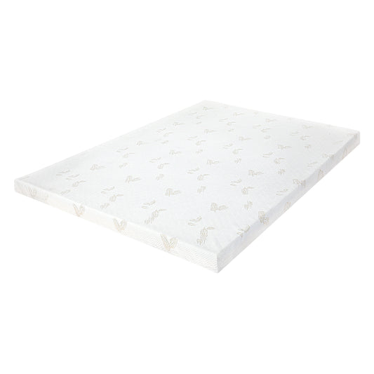 Lavio Mattress Topper Memory Foam Small Double Dual Layer 7cm Pressure Relief