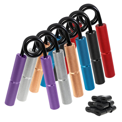Centra Hand Grip Strengthener Set Gym Trainer Gripper Metal Non Slip 50-200LB
