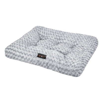 Skylos Dog Bed Soft Velvet Non-Slip Pet Crate Keneel Mattress Mat Small Large