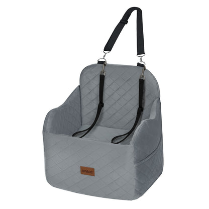 Skylos Dog Booster Car Seat Travel Carrier Bed Basket Portable Pet Cat Puppy