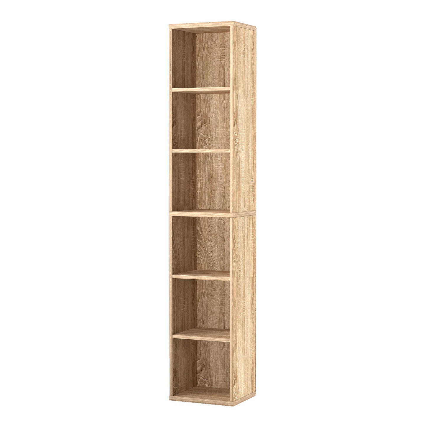 Levede 6 Tier Bookcase Shelves Storage Tall Bookshelf Organizer Display Home