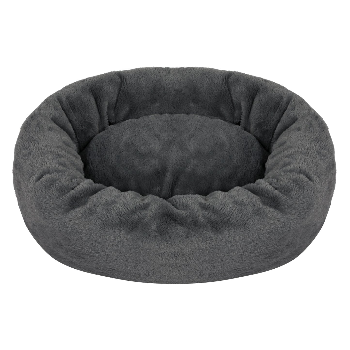 Skylos Washable Donut Dog Bed Large Small  Pet Calming Beds Anti Anxiety Plush