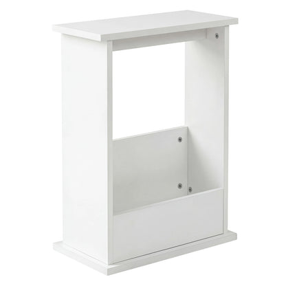 Levede Side Table Slim Storage Magazine Rack Sofa End Table Small Space Compact