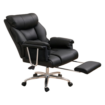 Heavy Duty Executive Office Chair Leather with Pocket Spring Seat No Sagging