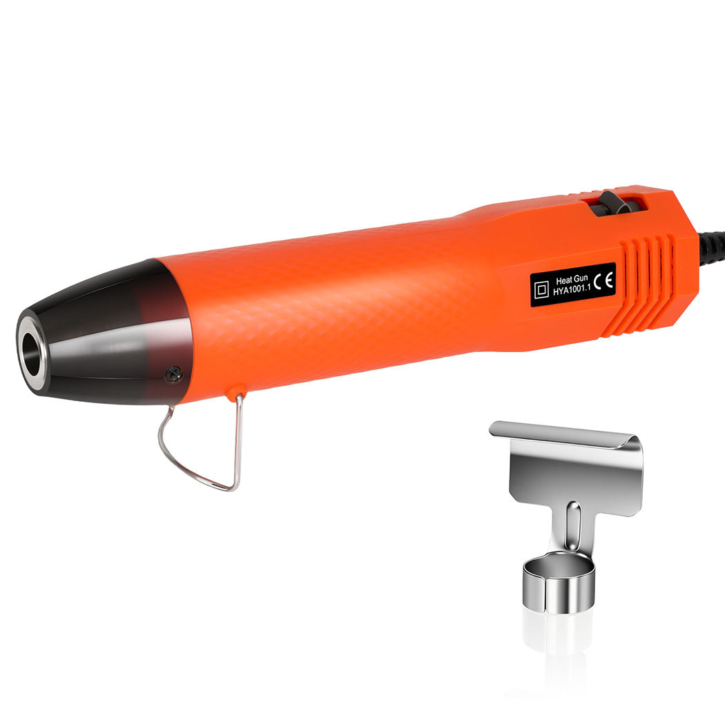 Traderight Hot Air Gun Cordless Electric Heat Gun with Nozzles DIY Craft Repair