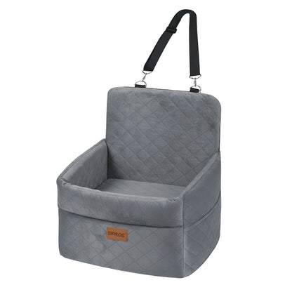 Skylos Dog Booster Car Seat Travel Carrier Bed Basket Portable Pet Cat Puppy