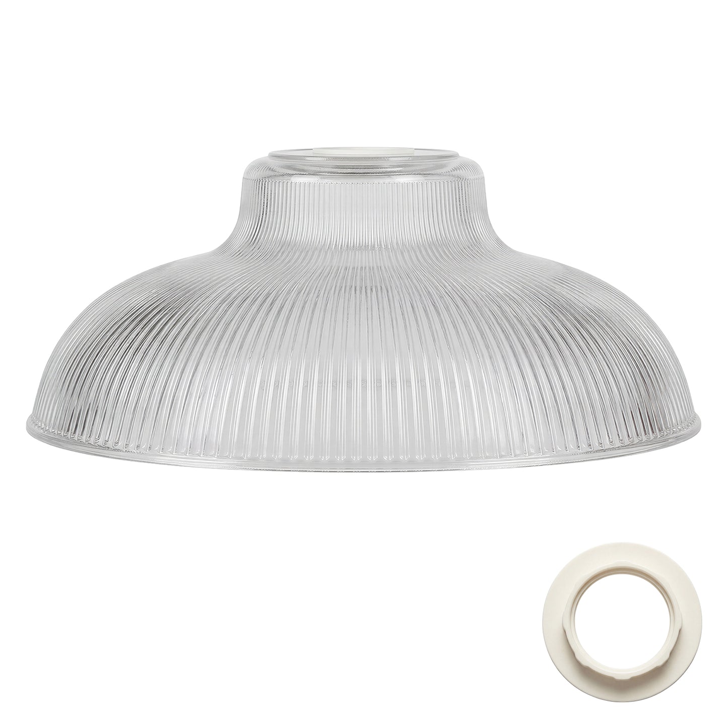 Emitto Ceiling Light Shade Pendant Glass Lamp Bistro Adjustable Clear Color