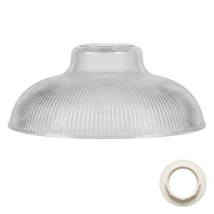 Emitto Ceiling Light Shade Pendant Glass Lamp Bistro Adjustable Clear Color