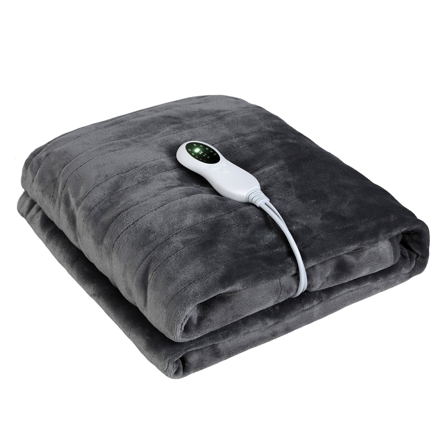 Lavio Electric Blanket Throw Fast Heated Soft Reversible Washable for Bed Sofa