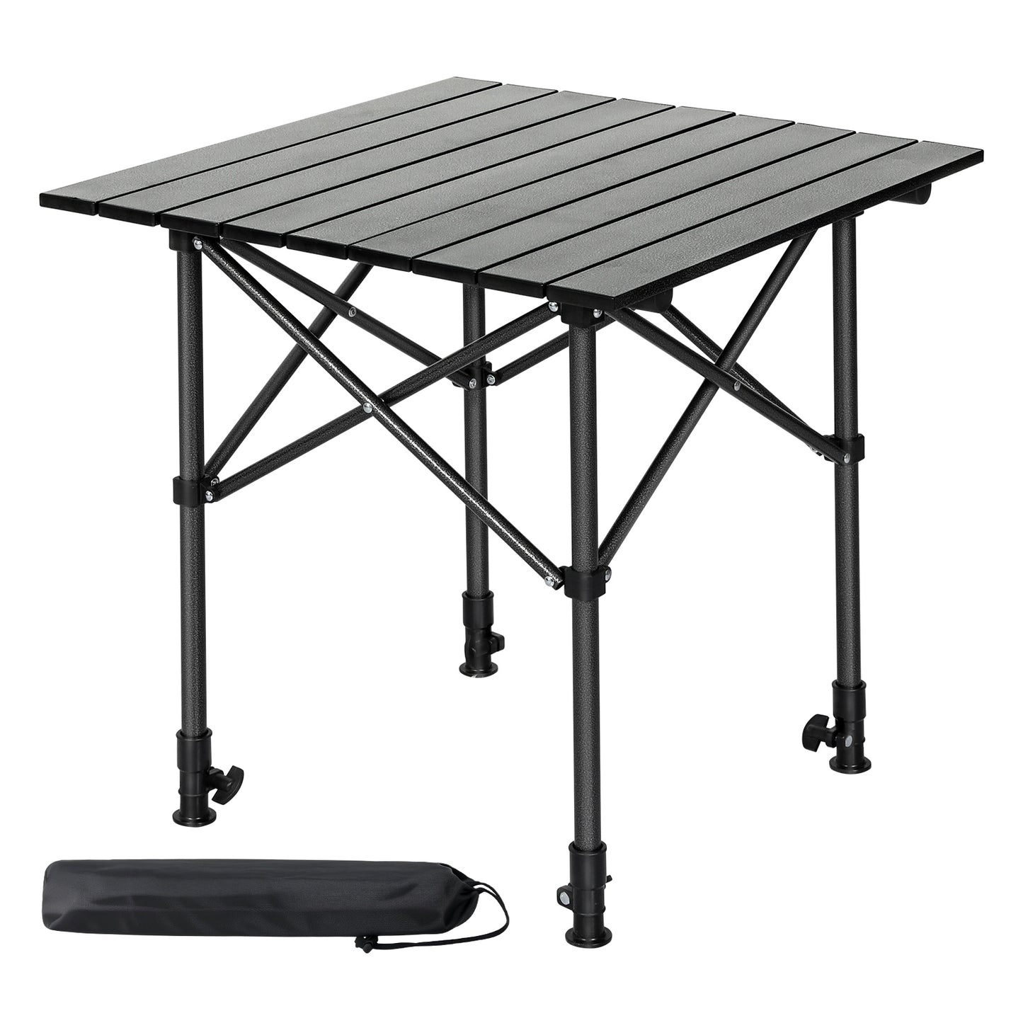 Levede Camping Table Folding Aluminum Portable Picnic Foldable BBQ Desk 52cm