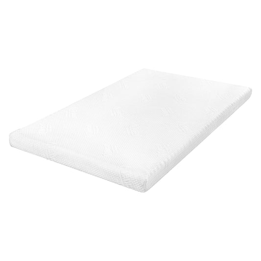 Memory Foam Mattress Topper Double Bamboo Cooling Gel Support Comfort Balanced