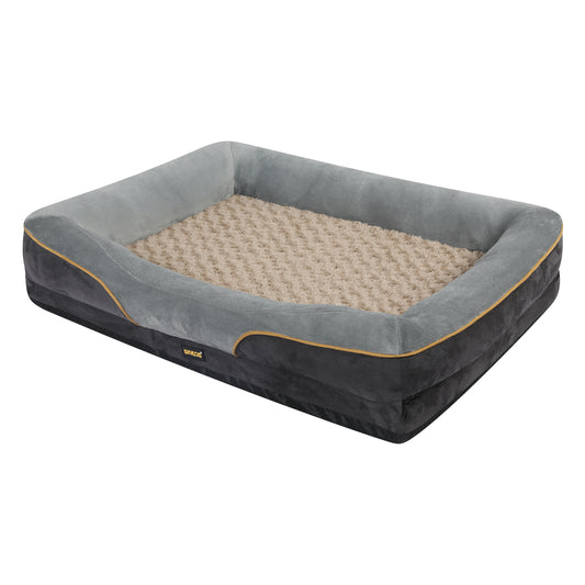 Skylos Dog Bed Orthopaedic Pet Cushion Washable Puppy Mattress Non Slip Washable