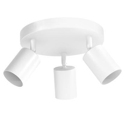 EMITTO 3-4 Way Ceiling Spotlight Adjustable Kitchen Bar Spot Light LED GU10 E14
