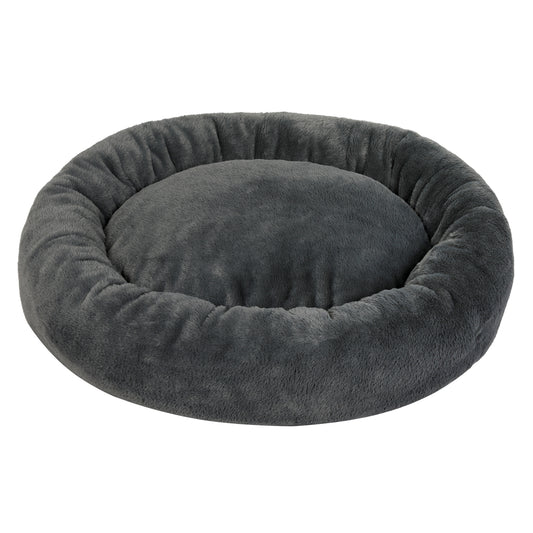 Skylos Washable Donut Dog Bed Large Small  Pet Calming Beds Anti Anxiety Plush