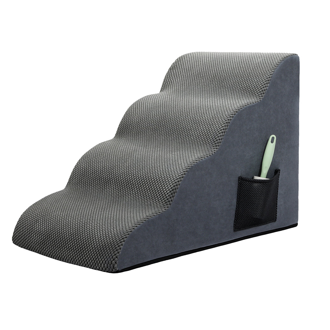 Skylos Dog Ramp Anti-Slip Washable Cover Pet Stairs Ladder Foam for Sofa Bed