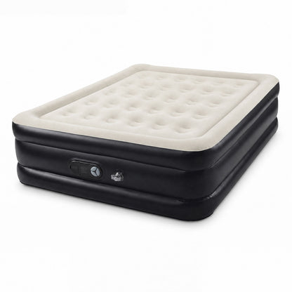 Lavio Air Mattress Built in Pump King Single Size High Raised Inflatable Air Bed