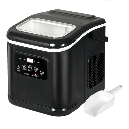 Spector Countertop Ice Cube Maker Machine 12Kg Automatic 2 Size Self Cleaning