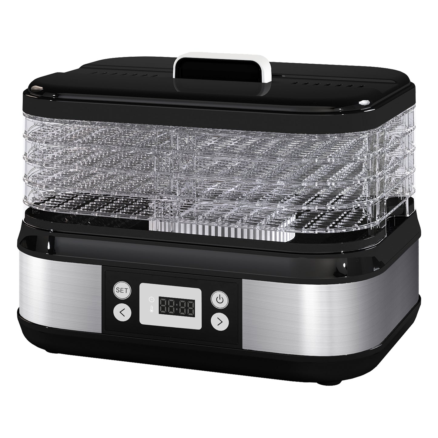Spector Food Dehydrator 5 Tier Fruit Dryer Meat Drying Machine 450W 35-70°C Temp