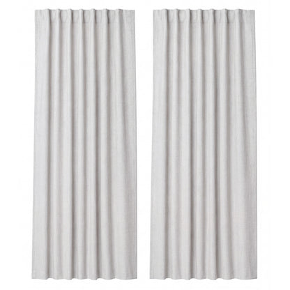 Marlow 100% Blackout Curtains Thermal Linen Look Ready Made Machine Washable