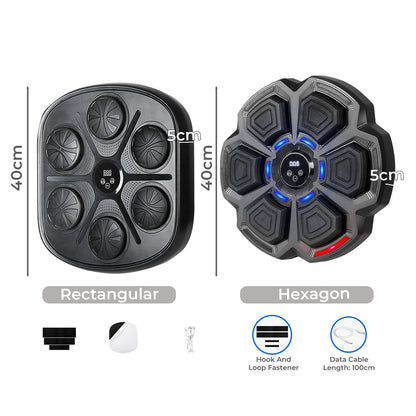 Centra Smart Music Punching Boxing Machine Wall Target Training Execise 9 Speed