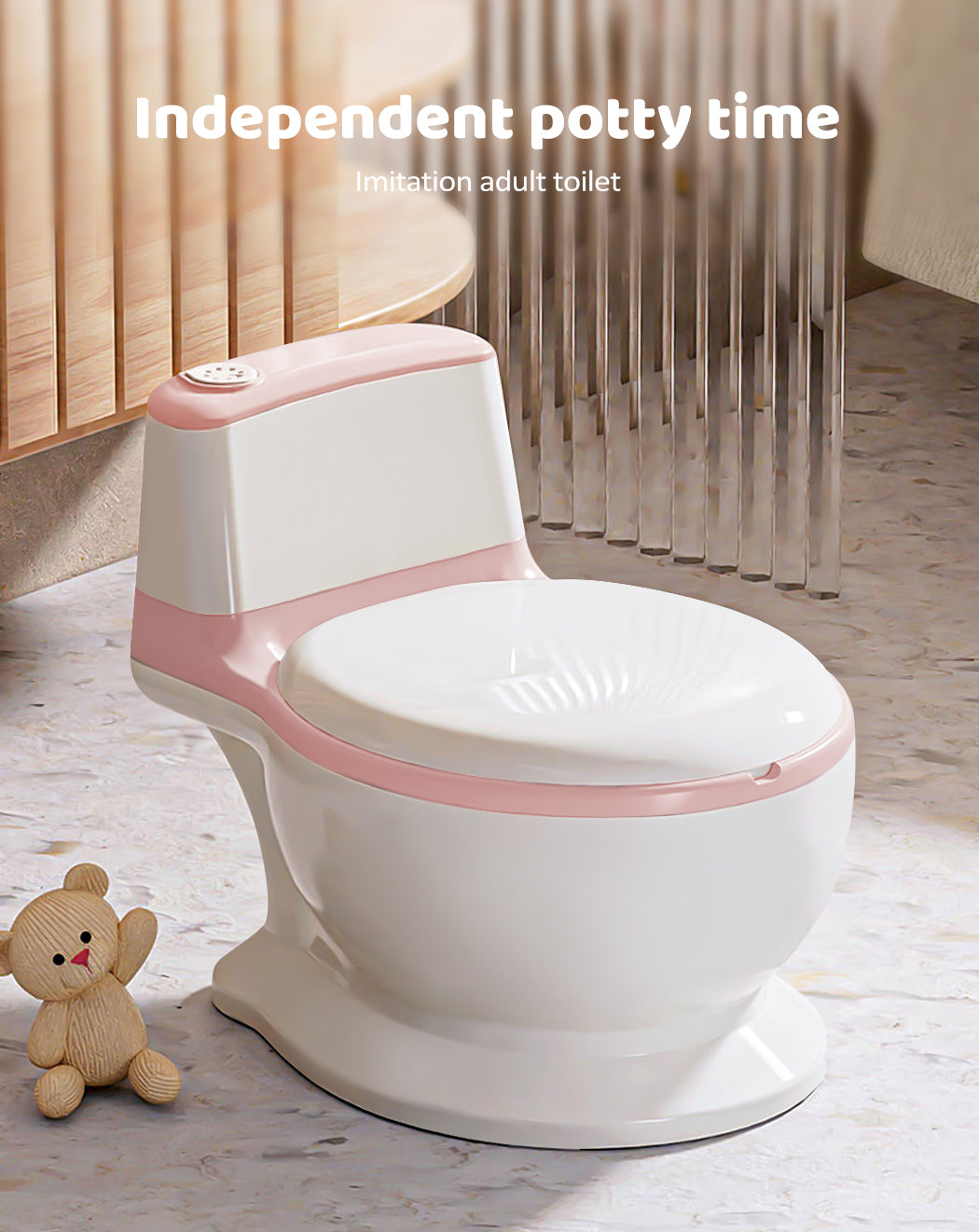 Dekko Kids Potty Trainer Seat Safety Toilet Training Toddler Children Non-Slip