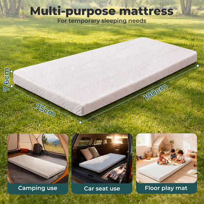Lavio Camping Mattress Topper Gel Memory Foam Car Mattress Roll Floor Bed Mat