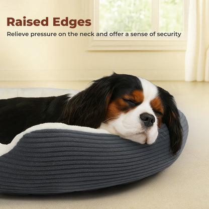 Luxury Pet Bed Orthopedic Calming Small Large Dog Bed Plush Washable Cushion Mat