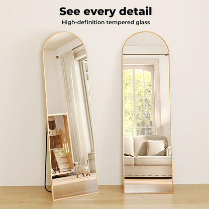 Levede 165X60CM Full Length Mirror Floor Standing Wall Mounted Mirror Home Decor