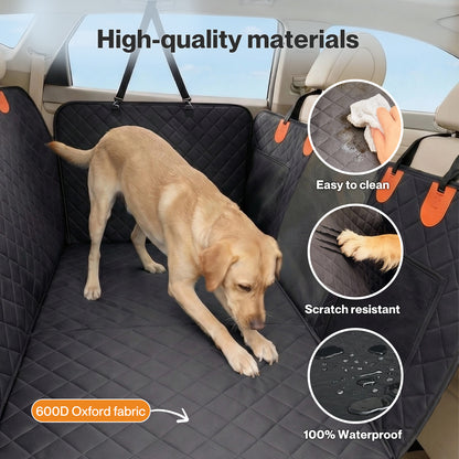 Skylos Dog Car Seat Cover Pet Back Seat Hammock Safety Protector  Waterproof