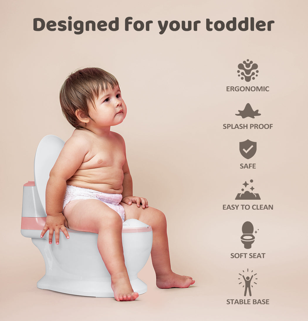Dekko Kids Potty Trainer Seat Safety Toilet Training Toddler Children Non-Slip