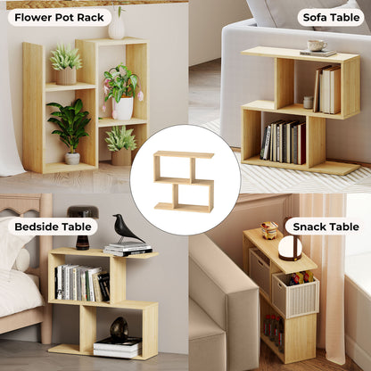 Levede Sofa Side Table Modern Bedside Table Plant Stand Wooden for Small Space