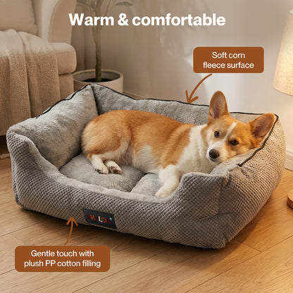 Skylos Pet Cave Bed Dog Cat Bed Soft Warm Removable Blanket Washable Non Slip