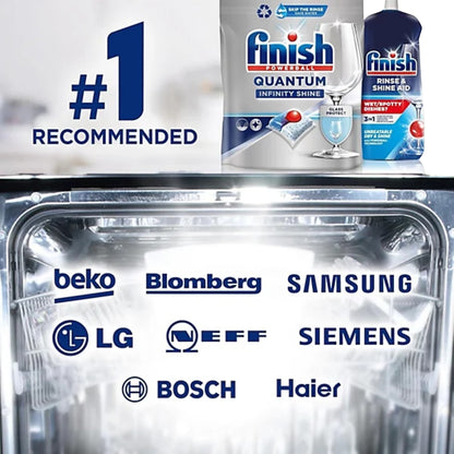 Finish Quantum Infinity Shine x 100 Dishwasher Tablets