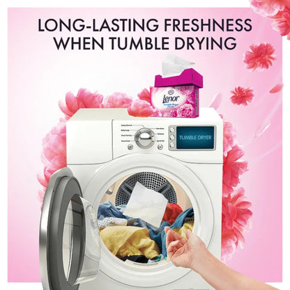 Lenor Tumble Dryer Sheets Pink Blossom 34 Pack x3