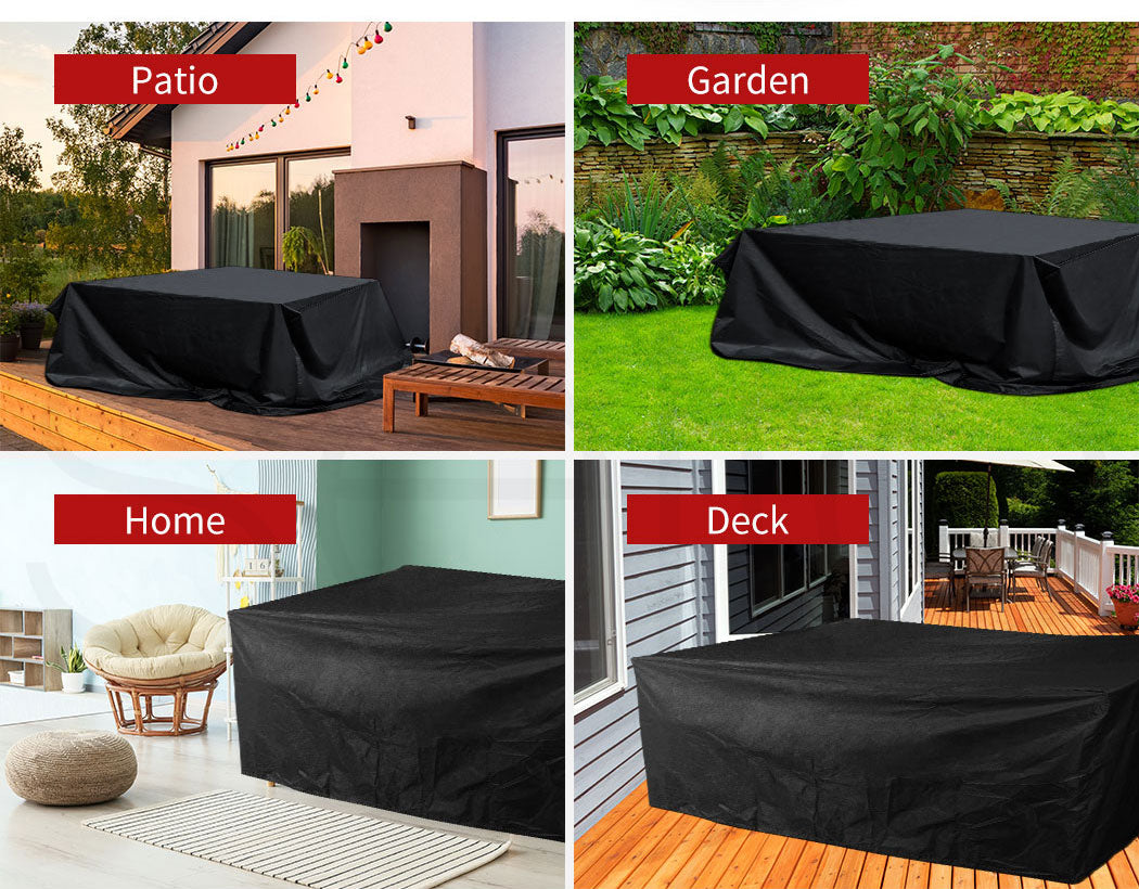 Marlow Outdoor Furniture Cover Garden Patio Waterproof Rain UV Protector 242cM