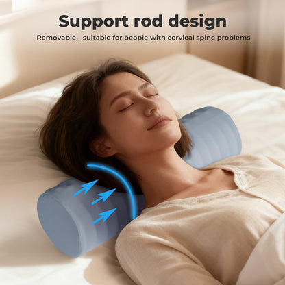 Lavio Ergonomic Neck Pillow Memory Foam Cool Adjustable Breathable Pain Relief