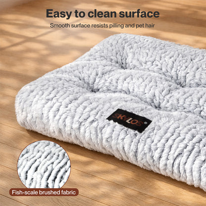 Skylos Dog Bed Luxury Pet Mattress Plush Soft Warm Cushion for Senior Small Dogs