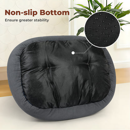 Luxury Pet Bed Orthopedic Calming Small Large Dog Bed Plush Washable Cushion Mat