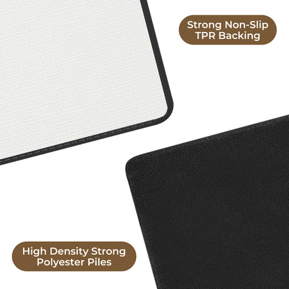 Marlow Non Slip Indoor Door Mats Small Large Washable Kitchen Floor Rug Runner