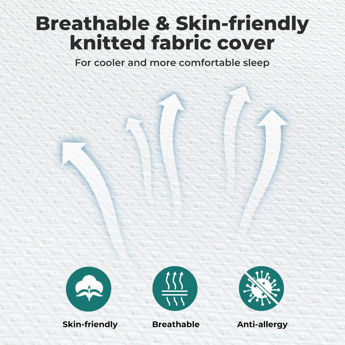 Lavio 4 Inch Memory Foam Mattress Topper Cooling Small Double Pressure Relief
