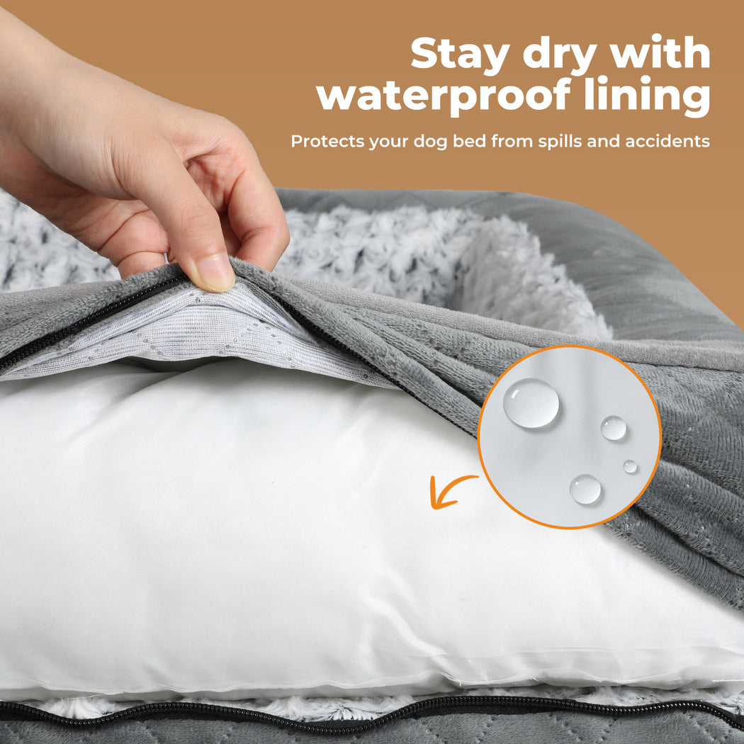 Skylos Orthopedic Dog Bed Memory Foam Pet Mattress Calming Washable Waterproof